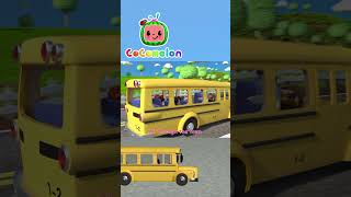 Wheels on the Bus Shorts  CoComelon Nursery Rhymes and Kids Songs [upl. by Malcah]