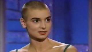 Sinead OConnor interviewed by Arsenio Hall Part 1 [upl. by Atiuqihc]