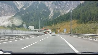 Tauerntunnel Lange durchfahrt durch den Tauerntunnel  Salzburg richtung Villach [upl. by Kaiser]