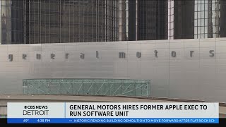 General Motors hires former Apple exec to run software unit [upl. by Noyk]