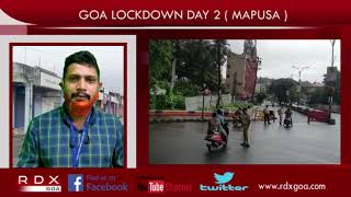 GOA LOCKDOWN DAY 2  MAPUSA [upl. by Gitel]