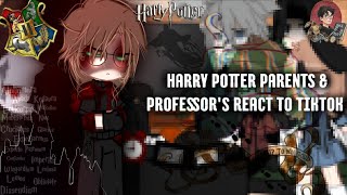 Harry Potter Parents And Professors React To TikTokKinemasterGCGachaArtİbispaint [upl. by Felicdad]