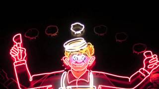 Animated Neon Sign  Gunthers Ice Cream Shop [upl. by Fenelia]