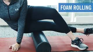 IT Band Stretches  Foam Rolling [upl. by Creighton]