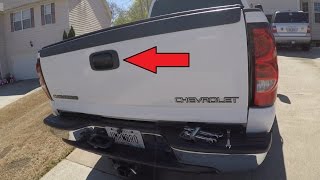 Chevrolet SilveradoGMC Tailgate Handle and Trim Install [upl. by Born]