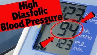 High Diastolic Blood Pressure  What Causes High Diastolic Blood Pressure amp How To Lower It [upl. by Ltsyrk]