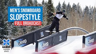 Jeep Men’s Snowboard Slopestyle FULL COMPETITION  X Games Aspen 2023 [upl. by Dulciana]