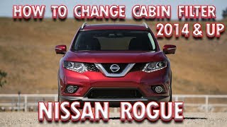 How to install cabin filter 2015 Nissan Rogue [upl. by Adnaerb315]