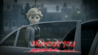 Miraculous Ladybug AMV  Without You wlyrics [upl. by Carline]