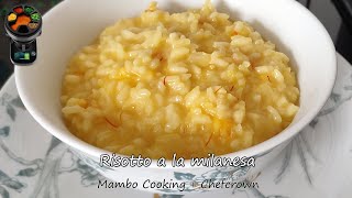 Risotto a la milanesa en Mambo Cooking con Chefcrown PROBANDO EL DISPENSADOR DE ALIMENTOS [upl. by Dnomra]