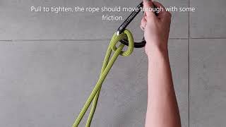 How to Tie a Munter Hitch [upl. by Seppala]