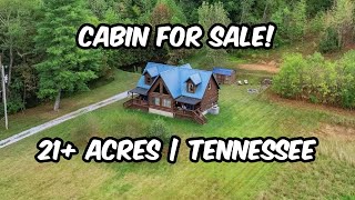 Cabin For Sale  21 Acres  1880 New Hope Rd Joelton TN 37080 [upl. by Atteuqahc]