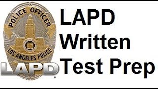 LAPD Written Test 2024 Practice Test and Interview Preparation [upl. by Rosemaria310]