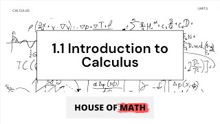 11 Introduction to Calculus [upl. by Annet]