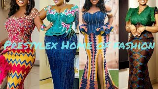 African fashion styles 2023 Latest Ghanaian kente styles cute traditional kente styles for women [upl. by Ellehcim]