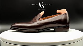 Gaziano amp Girling  Joyce in Espresso Calf  360 view in 4k [upl. by Atteloj623]