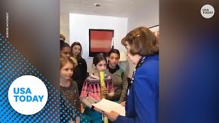 ‘I know what I’m doing’ Sen Feinstein argues with kids on climate bill [upl. by Mabel]