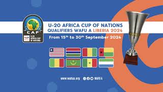 U20 AFRICA CUP OF NATIONS QUALIFIERS WAFU A LIBERIA 2024 GUINEA BISSAU VS GUINEA [upl. by Emili10]