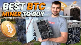 What is the BEST BITCOIN MINER TO BUY in 2024 Bitmain Whatsminer or [upl. by Giacopo]