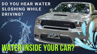 Why do I hear water sloshing in my car Here is how to fix it [upl. by Nosloc]