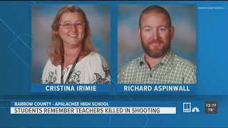 Beloved math teachers being remembered after Apalachee High School shooting [upl. by Prakash]