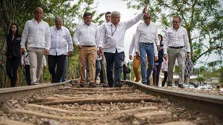 Inicia construcción del Tren Maya [upl. by Ardnuasal]