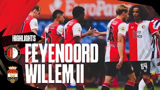 THREE GOALS CLEAN SHEET 👌  Highlights Feyenoord  Willem II  Friendly 2023  2024 [upl. by Norling792]