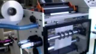 Rebobinadora de Papel Fax y Pdv  Stock Reels Slitter Rewinder  ATM POS Cash Register Rolls [upl. by Clower]