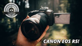 Mit CANONs neuer EOS R5 ab zur Burg Eltz und Geierlay Hängeseilbrücke FotoVlog NOREVIEW [upl. by Gnil855]