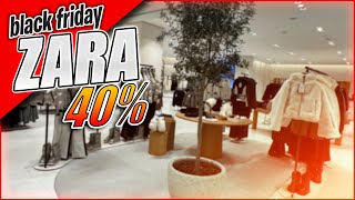 NOVEDADES ZARA  BLACK FRIDAY 40 [upl. by Korrie924]