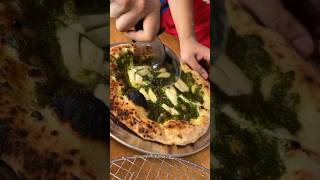 PESTO PIZZA 🌱🌱 pizza pesto foodie cheese panama food pizzalover rock [upl. by Carleen]