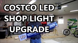 Upgraded to Costco LED Shop Lights in my garage [upl. by Tarrance331]