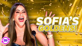 EVERY Sofia Vergara GOLDEN BUZZER on AGT From 20202024 [upl. by Edmund974]