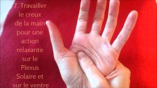 Réflexologie des mains  Automassage  Objectif Anti stress en 5 minutes [upl. by Keffer]