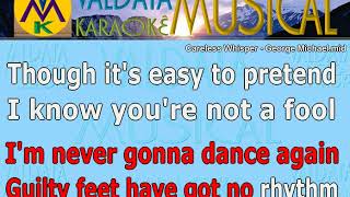 Careless Whisper George Michael Karaoke [upl. by Lanor954]