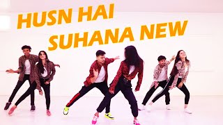 Husnn Hai Suhaana New  Coolie No1 VarunDhawan  Sara Ali Khan  Chandana Abhijeet David Dhawan [upl. by Ydualc]