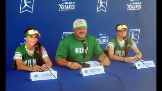 POSTGAME INTERVIEW Softball vs Augustana [upl. by Blodgett]