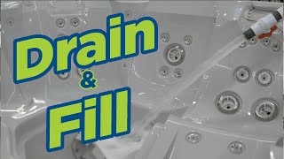 How to Drain amp Fill Hot Tub [upl. by Oates]