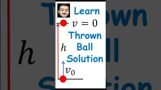 Dr Cs Phys 101Learn the Vertical Trajectory physics maths viral physics videos physics101 [upl. by Alvy]