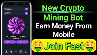 New Crypto Mining App🤑 Verified App  Earn Money From Mobile  New Airdrop Today  Earning Guy [upl. by Anivle]