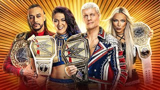 Every champion in WWE right now June 2024 [upl. by Timmi]