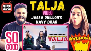 Talja Official Video Jassa Dhillon  Deepak Dhillon  Gur Sidhu  Delhi Couple Reactions [upl. by Enitram]