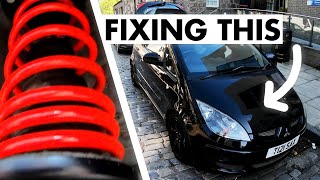 Fixing my cheap JDM TURBO HATCH Mitsubishi Colt CZT [upl. by Sivehc836]