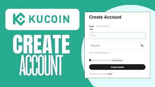 How to Create KUCOIN Account In 2024 GUIDE [upl. by Moseley]