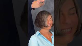 Bob haircut for women over 55 years old 💖Стрижка Боб для женщин за 55 лет 💖 [upl. by Eerol]