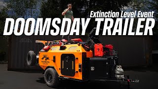 Apocalypses Rated Off Road Trailer Featuring Bear Spray Cannons Air Purifier Bullet Proof Glass [upl. by Neidhardt766]