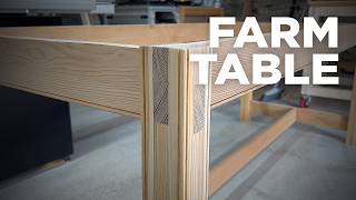 Easy farm table and benches build [upl. by Bernadina]