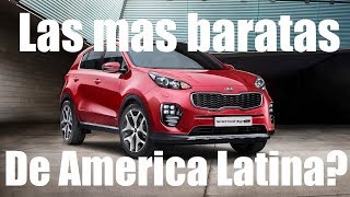 Las CAMIONETAS mas BARATAS de AMERICA LATINA [upl. by Rosalee]