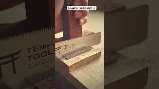 How to install Amazing wooden ￼T joints 2 Peace woodwork diy shorts trend trending wooden [upl. by Aluk]