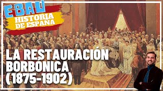 LA RESTAURACIÓN BORBÓNICA 18751902  Historia de España 🇪🇸 [upl. by Akkinahs]